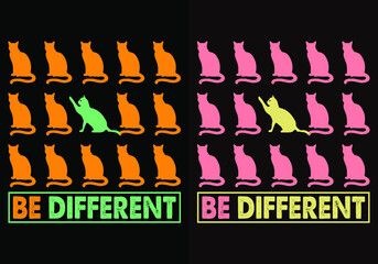 Cat T-Shirt, Meow, kitten