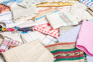 Collection of vintage textiles