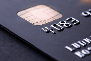 Credit card. Online shopping. Online credit card payment for purchases from online stores. Pay card close up.