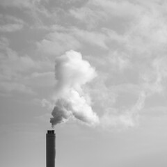 smoke from chimney