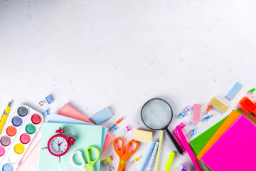 Back to school, education background