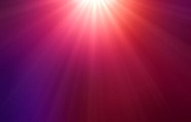 Rays blur pattern on red pink purple gradient background.