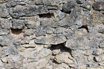 Background stone wall Facade stone facade