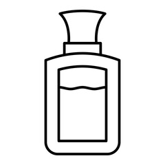 Vector Perfume Outline Icon Design