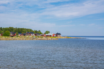 View of the Ohtakari island and Gulf of Bothnia, Lohtaja, Kokkola, Finland - obrazy, fototapety, plakaty