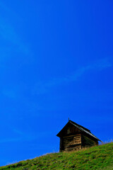 house in the mountains