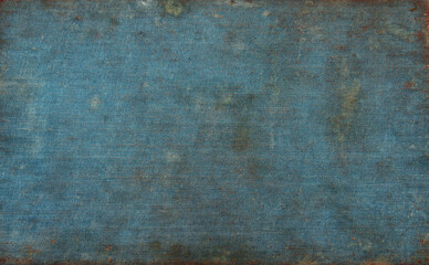 Blue old texture with dark spots