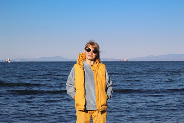 Trekking around volcanoes. Pristine northern nature