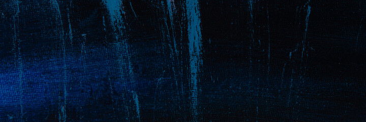 abstract creative background: smudges of oil paint on linen canvas before tone priming