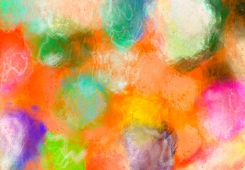 Creative minimalist hand painted illustrations, wall decoration.