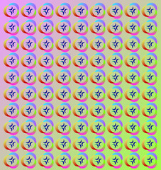 vector abstract in colorful background with pattern