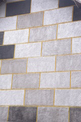 a patterned concrete wall texture, use it as a background or wallpaper