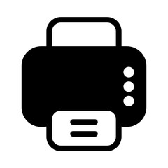 printer icon vector