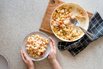 pasta with tomatoes and feta cheese