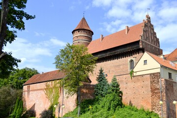 Olsztyn, zabytki, Zamek Kapituły Warmińskiej na Mazurach