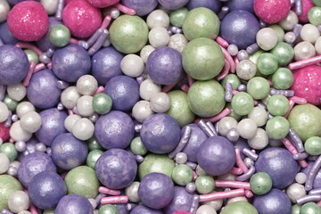 Food an bakery patterns form candys and chocolate items, macro photos full of texture and colors.