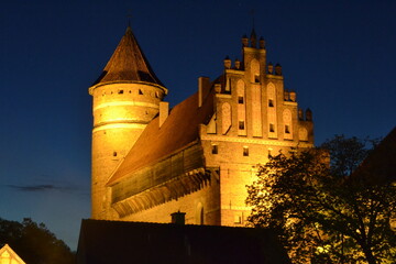 Olsztyn, zabytki, Zamek Kapituły Warmińskiej na Mazurach © Albin Marciniak