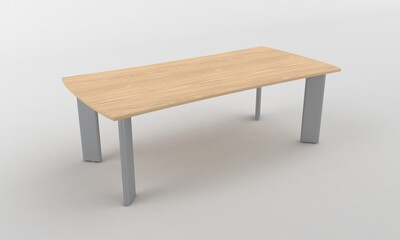Office Table Disk Furniture 3D Rendering