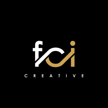 FCI Letter Initial Logo Design Template Vector Illustration