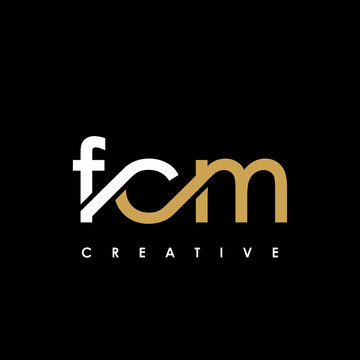 FCM Letter Initial Logo Design Template Vector Illustration