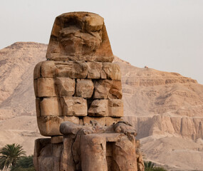 Colossi of Memnon at Luxor, Egypt