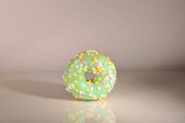 fresh colorful donuts