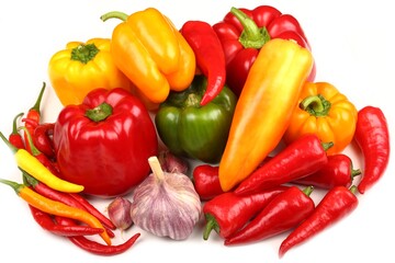 Colorful peppers.