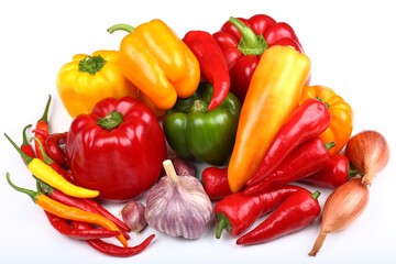 Colorful peppers.