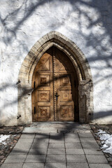 ancient doors of old Tallinn