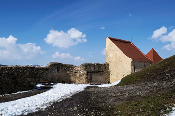 Rupea Citadel, one of the oldest archaeological sites in Romania.