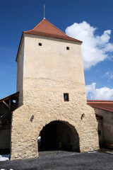 Fototapeta na wymiar Rupea Citadel, one of the oldest archaeological sites in Romania.