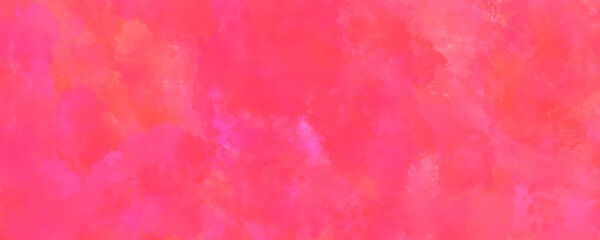 bright bright pink watercolors and soft peach orange and purple colors on old crumpled paper texture design, elegant watercolor illustration.