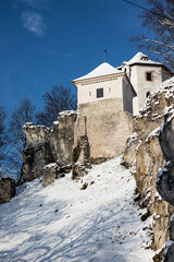 castle in the mountains