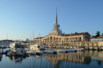 Obraz premium russia, krasnodar region, sochi