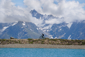 lake in the mountains