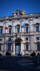 Fototapeta na wymiar Rome, Oficial Residence Of The Presidents