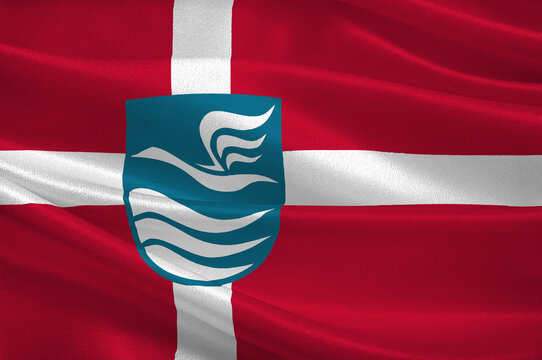 Flag Of Fureso  Is A Municipality In Denmark