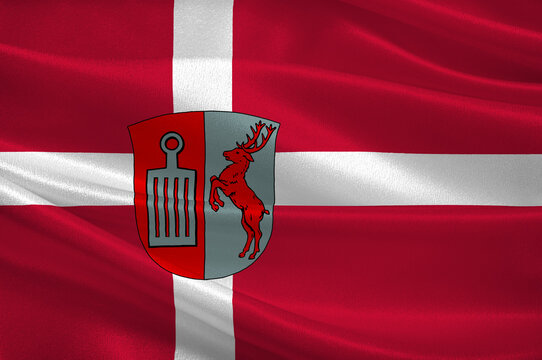 Flag of Herlev is a municipality in Denmark