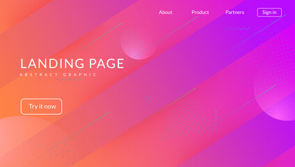 Futuristic Design. Plastic Frame. Flat Liquid Shape. Cool Landing Page. Rainbow Website. Neon Background. Blue Trendy Banner. Horizontal Geometry. Lilac Futuristic Design
