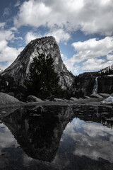 Fototapeta premium landscape with lake
