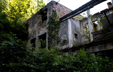 old abandoned house