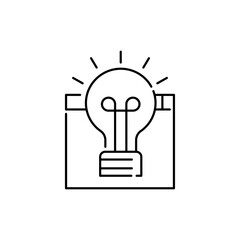 Solution color line icon. Pictogram for web page, mobile app