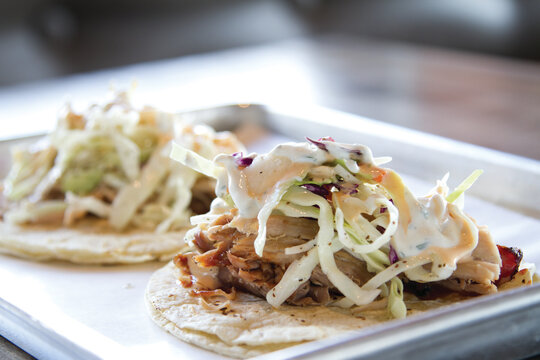 Tacos With Slaw