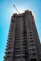 Fototapeta premium construção de predio urbano 