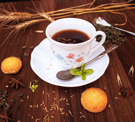 cup of tea with spices
