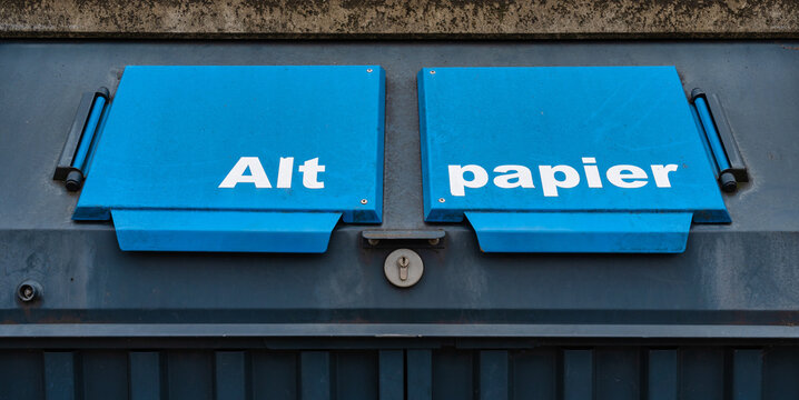 Altpapiercontainer