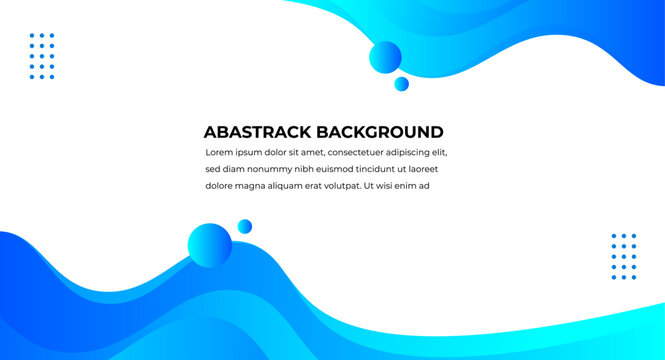 Liquid abstract background. social media fluid vector banner template design with blue color, web sites. Wavy shapes, blue color unique  background design. blue color new background.