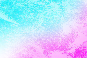 Fototapeta na wymiar abstract pastel pink and turquoise background with blurred grunge effect