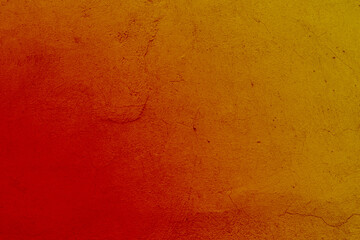Delicate red and orange texture of a wall with a crack in Paris. Delicate red and orange background...
