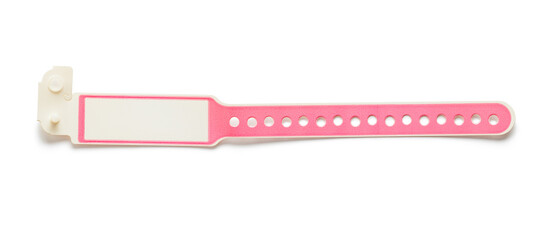 Pink Hospital Bracelet